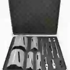 Dry Diamond Core 5 Piece Set c/w accessories
